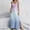 A190 Multicolor, variant on Women's Summer Gradient Long Dress Spaghetti Strap V Neck Sleeveless Backless High Split Hem Flowy Maxi Dress Breathable Beach Vacation Cruise Apparel