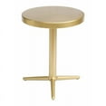 thumbnail image 1 of Zuo Table d'Appoint Derby en Laiton, 1 of 7