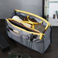 thumbnail image 3 of Travel Insert Handbag Large Padded Storage Bag Organize Sundries Tidy Waterproof Bags, 3 of 6