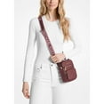 thumbnail image 6 of Michael kors  Womens jet Set Medium Metallic Logo Jacquard Crossbody Bag 35F4GTTC2J-oxbl, 6 of 8