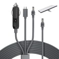 thumbnail image 1 of Cable de alimentación EAZUSE Starlink Mini 3 en 1 DC 10 pies 100 W+ USB-C, 1 of 6