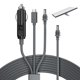 thumbnail image 1 of Cable de alimentación EAZUSE Starlink Mini 3 en 1 DC 10 pies 100 W+ USB-C, 1 of 6