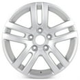 thumbnail image 2 of New 16” x 6.5” Replacement Wheel for Volkswagen Jetta VW 2005–2018 Silver Rim 69812, 2 of 4