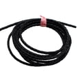 thumbnail image 1 of 3MM Bracelet Making Cord Round Genuine Braided Leather Rope for Bracelets Jewelry Making DIY Handicrafts 2 Meters (Black, 1 of 4