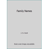 Family Names [Board book - Used]