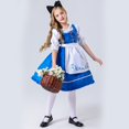 2DXuixsh Girls Dress Girl Oktoberfest German Festival Bavarian Dress