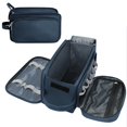 thumbnail image 1 of Neceser Buruis extra grande resistente al agua azul, 1 of 7