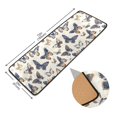 thumbnail image 3 of Dailycode Hallway Runner Rug 2x6 Non Slip Absorbent Soft Floor Mat for Home Kitchen Bedroom Entrance Beautiful Various Butterflies, 3 of 7