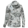 thumbnail image 4 of BASSDASH UPF 50+ Men’s Fishing Hoodie Shirts with Mask Camo UV Long Sleeve Moisture Wicking FS53M, 4 of 6