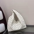 thumbnail image 3 of SPEKSEE Polka Dot Hobo Bag for Women Trendy Slouchy Shoulder Bag Soft Handbag Underarm Purse For Work Travel, 3 of 7