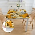 thumbnail image 2 of Acheng Ginkgo Leaves Square Tablecloth 100% Polyester Fiber 52*52, 2 of 8