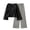 Black, variant on Gunia Kids Girl Spring Summer Outfit Stylish Two Piece Elegant Long Sleeve Blouse With Stripe Pants Waist Defining Breathable Clothes Set Cute Outfits For Girls 7-13 Years