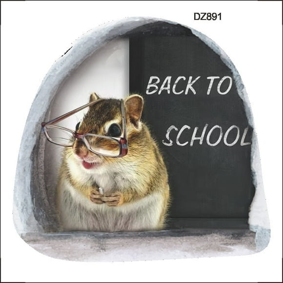 ShenMo Combination Cartoon Cute Class Little Mouse Hole Stick Mouse Road Sign Hole Home Wall Decoration Wall Sticker