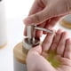 thumbnail image 4 of 2X Dispensador de Jabón de Cerámica de 400 Ml, Estilo NóRdico, Dispensador de Loción Dispensador de Jabón Blanco, 4 of 5