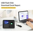 thumbnail image 3 of Multifunctional Biometric Attendance & Access Control System with 1000 Fingerprint/Password/ID Card Capacity, 2.4" TFT Color Screen, ≤0.5s Fast Recognition, USB Data Management - Ideal for Offices,, 3 of 7