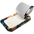 thumbnail image 2 of Square 2Pack PU Leather Fox Cruise Luggage Tag with Privacy Cover and Name ID Tag for Travel Handbags Backpacks Luggage Tags, 2 of 6