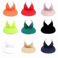 thumbnail image 4 of Nuevo sombrero de verano para mujer, sombrero con visera para mujer y niña, sombrero de copa elástico Anti-UV con huecos, sombrero para el sol al aire libre, sombrero de verano, gorras con visera para mujer brillar Electrónica, 4 of 5