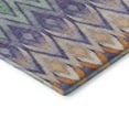 thumbnail image 4 of Addison Rugs Mayfield Washable Transitional Southwest Purple Rectangle Rug, 1'8" x 2'6", 4 of 5