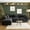 Gray+L-shaped, variant on VEPXXP 111.5" L-Shaped Modular Sectional, Chenille Cloud Couch with Reversible Ottoman & Pillows, Stain Resistant Deep Seat Furniture for Living Room Apartment, Beige