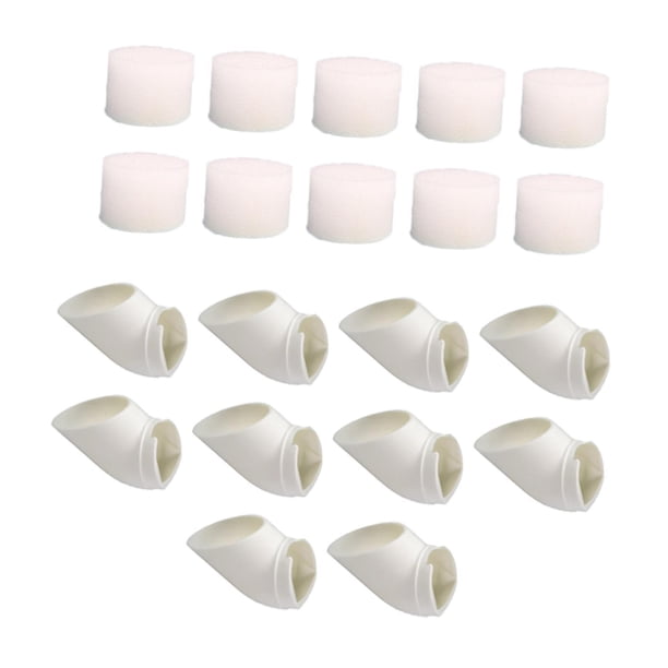 10 vasos de colonización hidropónica para de plantas, macetas DIY sin suelo para jardín, jardinera, invernadero, torre hidropónica.