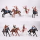 thumbnail image 5 of Figuras de vaquero occidental Paquete de 8 Figuras de , Juego de Equitación, Modelo Indio, Figuras de Acción para Niños Pequeños, Niños en Edad Preescolar, Decoración Del H Fanmusic Figuras de vaquero occidental, 5 of 7
