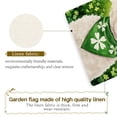 thumbnail image 5 of St Patricks Day Bichon Frise Garden Flags for Outside 12x18 Inch Double Sided, Pet Me I''m Irish Small Yard Decoration Farmhouse Holiday Outdoor(14119), 5 of 7
