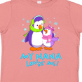 thumbnail image 4 of Inktastic My Nana Loves Me Cute Penguins Girls Toddler T-Shirt, 4 of 5