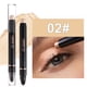thumbnail image 1 of Sombra de ojos en barra en crema mate con pincel para difuminar Larga duración 8 horas de uso Lápiz de sombra de ojos a prueba de manchas para todo tipo de pieles Textura de seda fácil de deslizar, 1 of 3