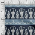 thumbnail image 1 of oneOone Silk Tabby Fabric Ethnic Ikat Print Fabric BTY 42 Inch Wide, 1 of 4