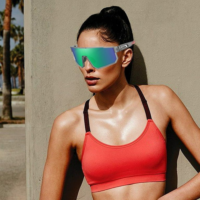 PBAZIH Unisex Cycling Sunglasses, Polarized Sports Eyewear for Men