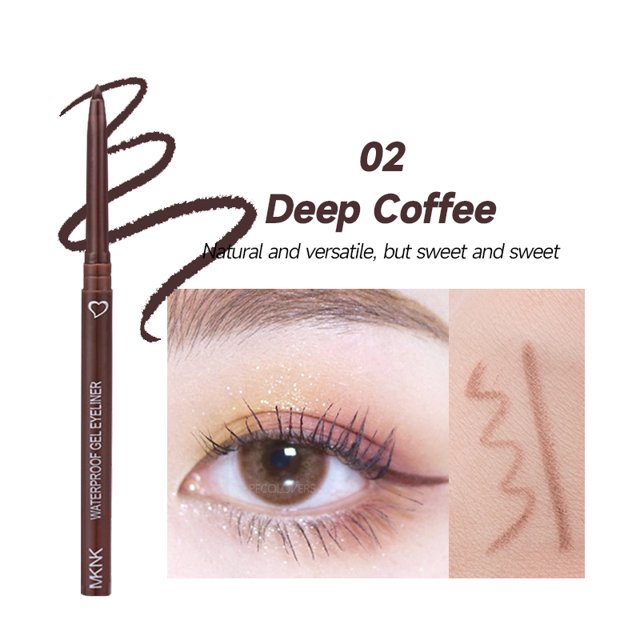 Lápiz Delineador de ojos mate resistente al agua, secado rápido, duradero, aplicación suave, perfecto para un maquillaje de ojos versátil, cosméticos de belleza