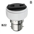 thumbnail image 1 of E27 Lamp Light Socket Holder Screw Bulb Convert To Outlet US v EU Power Best A2U7, 1 of 6