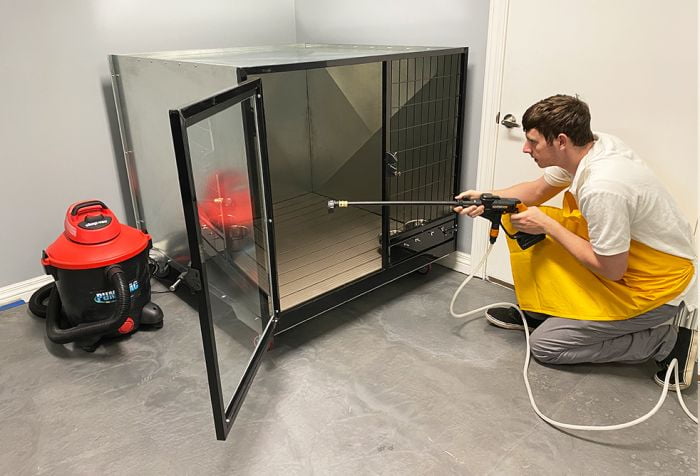 48" X 96" X 84" Heavy Duty Catio Outdoor Cat Enclosure