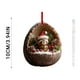 thumbnail image 2 of Adorno navideño de animales del bosque de 10 cm | Colgante acrílico para árbol de Navidad | Diseño caprichoso de animales del bosque | Decoración de temporada duradera para árboles, coronas, centros, 2 of 5