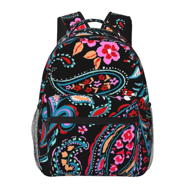 Balery Paisley Mochila Escolar Impresa, Mochila Ligera para Viajes Casual, Mochila Duradera y Cómoda Multifuncional, Mochila para Laptop-One Size
