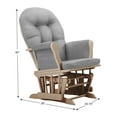 thumbnail image 3 of Bentley Glider, Natural with Gray Cushions, 3 of 3