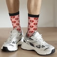 thumbnail image 6 of Lsque Basset hound dog with paw Printed Men's Crew Socks, Soft Durable Breathable Moisture-Wicking with Odor Control Cotton socks, 6 of 6