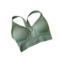 thumbnail image 1 of Thinsony Supportive Sports Bra Yoga Crop Top Vest for Workouts Green XL 1Set, 1 of 6