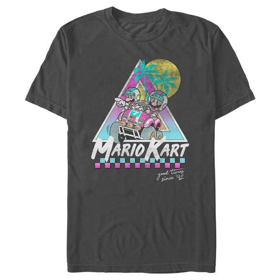 Men's Nintendo Good Times Since'92 Distressed Graphic T-Shirt