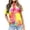 Multicolour, variant on Womens Tie Dye Shirt Neon Graphic T Shirts Fashion Short Sleeve Tops Summer Crewneck Tee Casual Stylish Retro Daily Streetwear