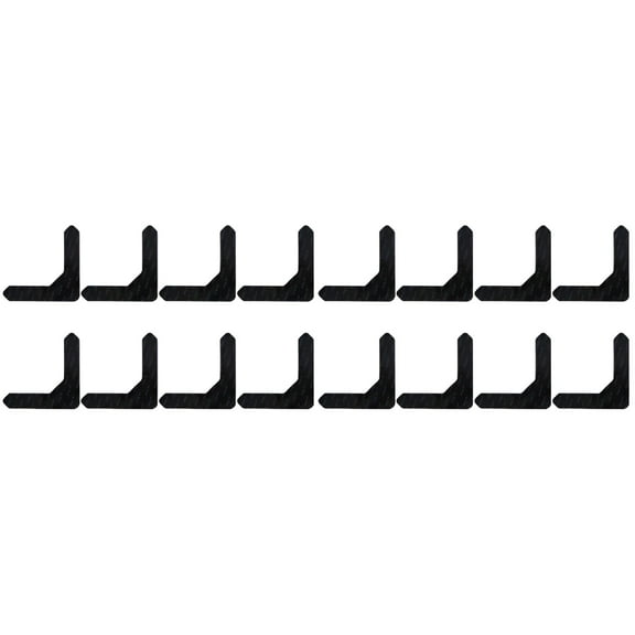 LAMIRO Rug Corner Grippers Carpet Tape Anti-slip Stickers Non Skid Rugs Non-slip Rubber 16 Pcs