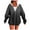 Black, variant on Zip Up Hoodie Women Sevevn Women's Full Zip Up Hoodie Long Sleeve Hooded Sweatshirts Pockets Jacket Coat for Women