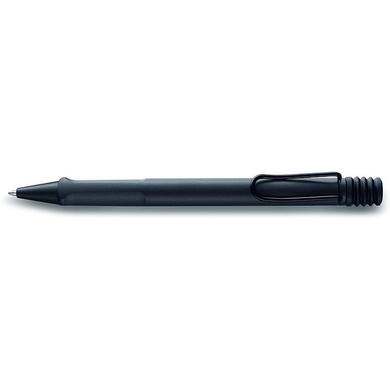 LAMY Safari Ballpoint Pen - Model 217, Charcoal Matte, With Ergonomic Grip & Black Ink Refill