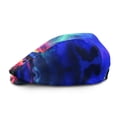 thumbnail image 2 of FUIALDOLG Neon Horse Landscape Art Beret Hat, All Season Soft Flat Cap Lightweight Newsboy Cap for Travel Summer, 2 of 4
