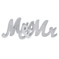 thumbnail image 3 of Letras Decorativas De Boda, Mr Mrs Sign Decoración Vintage Gran Regalo Hermosa Caligrafía Diseño Separado Para Festivales Compromisos Fiesta De Aniversario ANGGREK No, 3 of 7