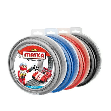 - Mayka Toy Block Tape (4-pack) - 6.5ft 4-stud