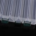 thumbnail image 5 of UDIYO Double Layers Fish Lure Bait Hook Tackle Box Fishing Tool Storage Case Container, 5 of 6