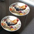 thumbnail image 4 of Decorative Stove Burner Covers 4 Pcs Decorative Electric Stove Burner Covers 8Inch And 10Inch ,Colorful Rooster multicolor, 4 of 6