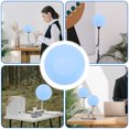 thumbnail image 5 of HINTRMENT Pendant Lamp Shade Blue Acrylic Lampshade For Bedroom Use 1Pack, 5 of 5