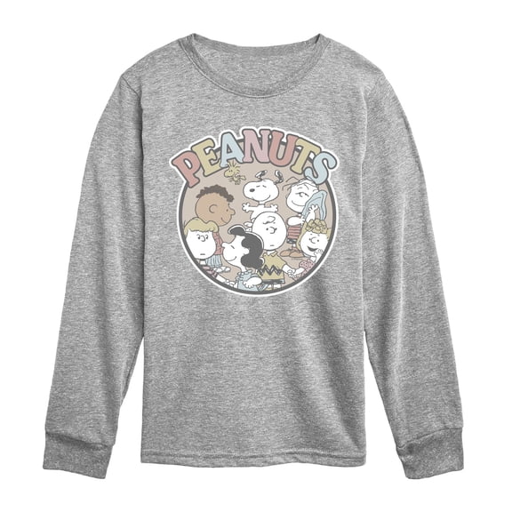 Peanuts - Snoopy Crew - Youth Boys Long Sleeve Graphic T-Shirt